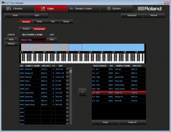 E-A7 Expandable Arranger