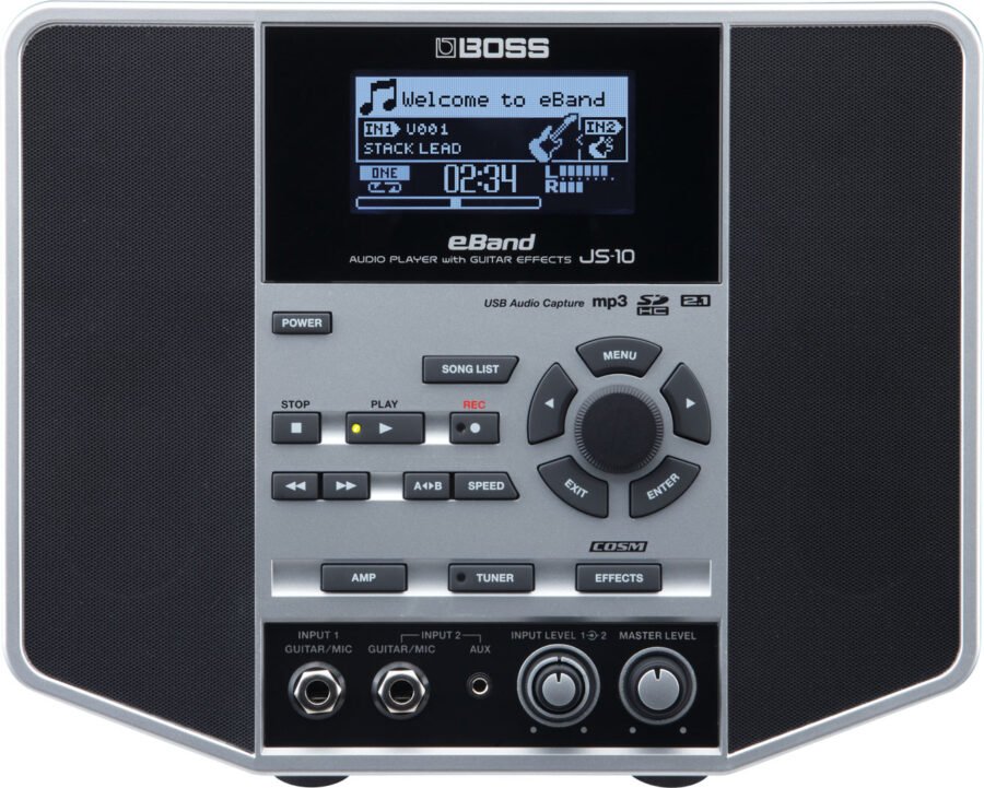 eBand JS-10 Audio Player with Guitar Effects