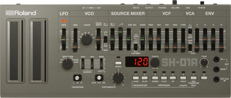 SH-01A Synthesizer Four Times the Sounds in A Fraction of the Size