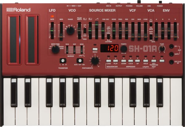 SH-01A Synthesizer Four Times the Sounds in A Fraction of the Size