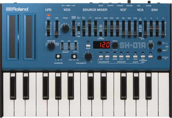 SH-01A Synthesizer Four Times the Sounds in A Fraction of the Size