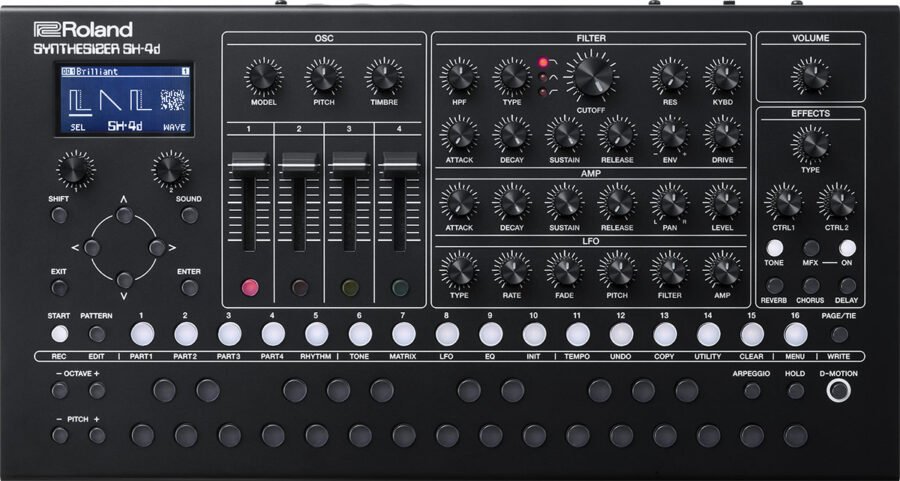 SH-4d Desktop Synthesizer