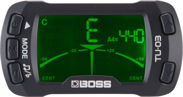 TU-03 Clip-On Tuner & Metronome