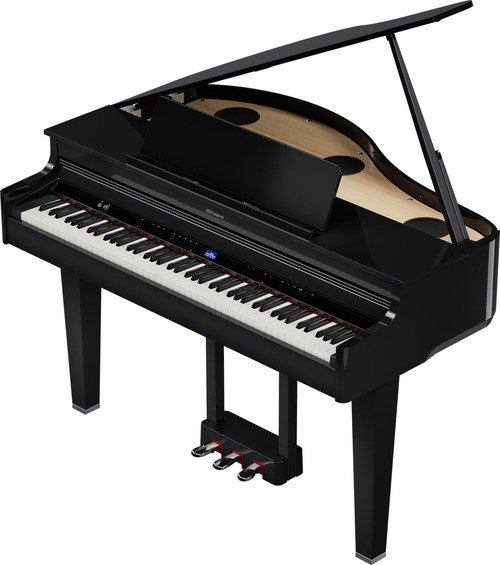 Roland GP-6 PE – Gloss Black Mini Grand Digital Piano UAE