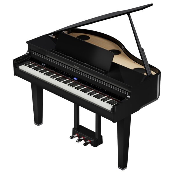 Roland GP-6 PE – Gloss Black Mini Grand Digital Piano UAE
