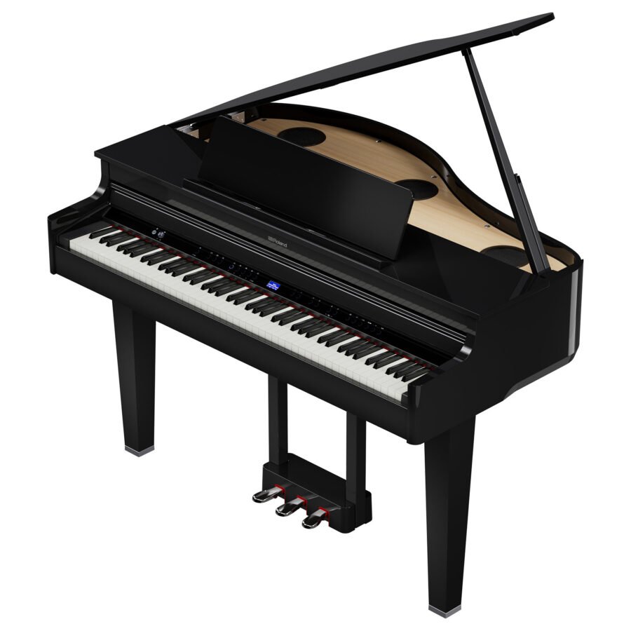 Roland GP-6 PE – Gloss Black Mini Grand Digital Piano UAE