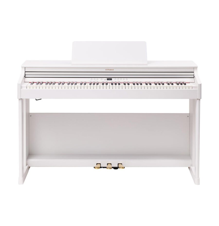Roland RP701 White Digital Piano UAE – Stylish Home Piano