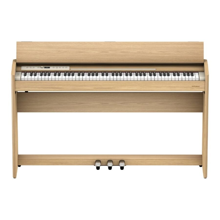Roland F701 Light Oak Digital Piano UAE – Elegant, Slim & Feature-Packed