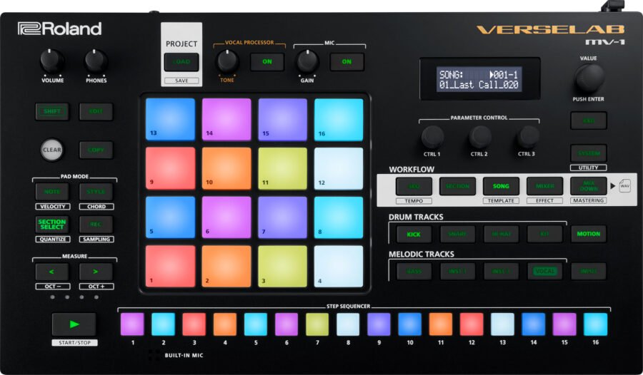 VERSELAB MV-1 Song Production Studio
