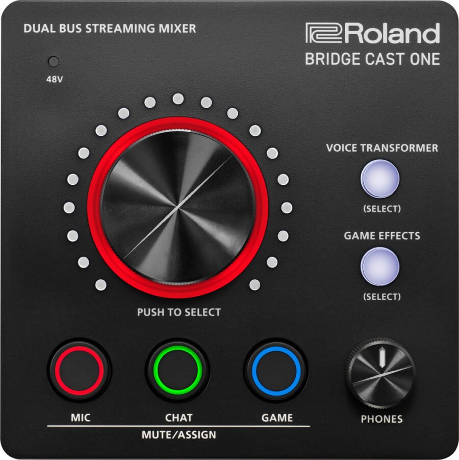 BRIDGE CAST ONE Dual Bus Streaming Mixer